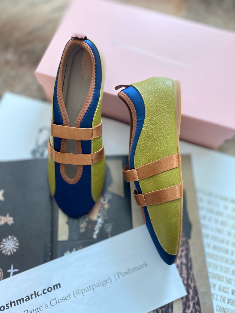 Anthropologie X Intentionally Blank Sporty Ballet Sneakers